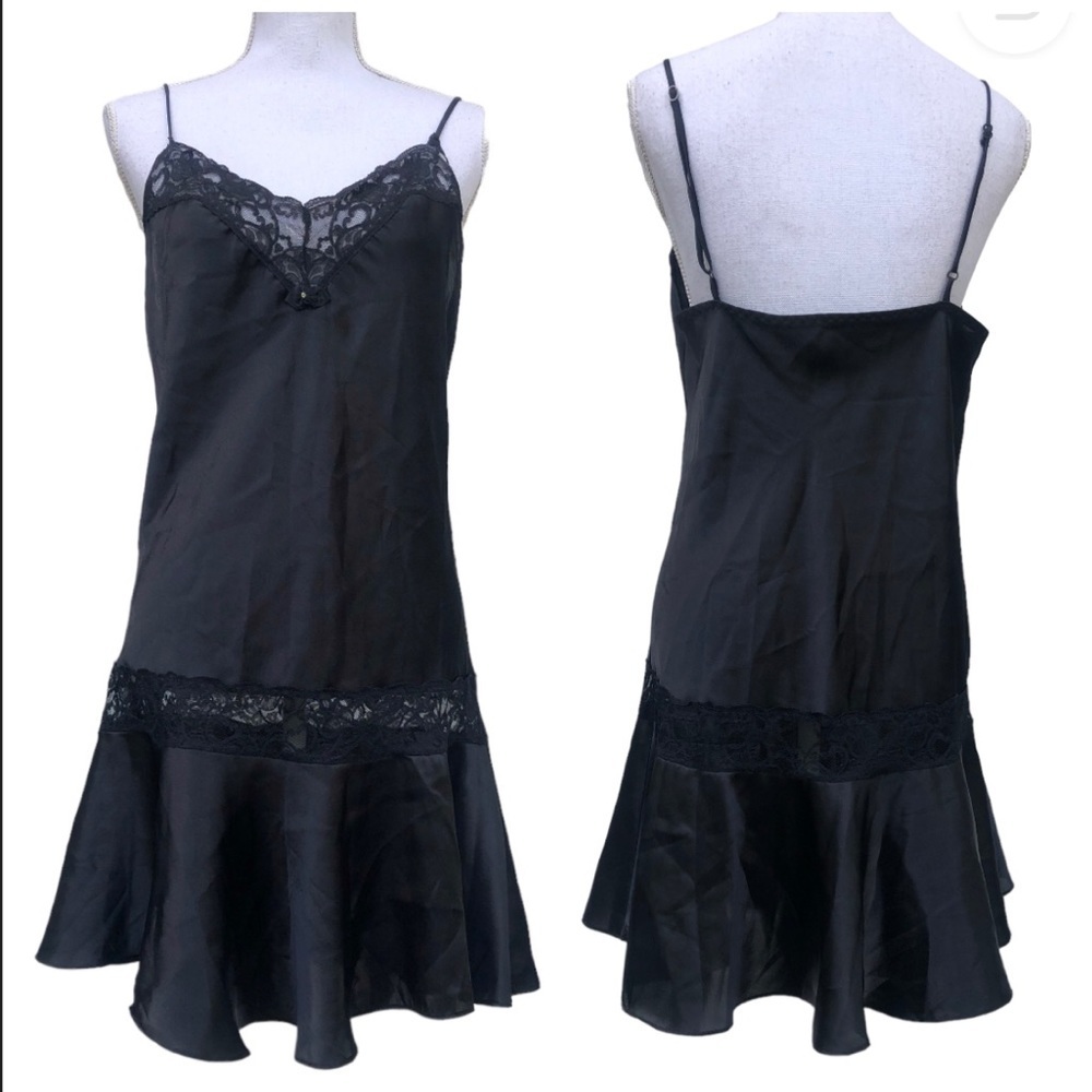 Vintage Mara silky nightgown neglige L